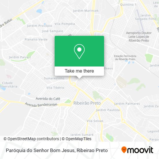 Paróquia do Senhor Bom Jesus map