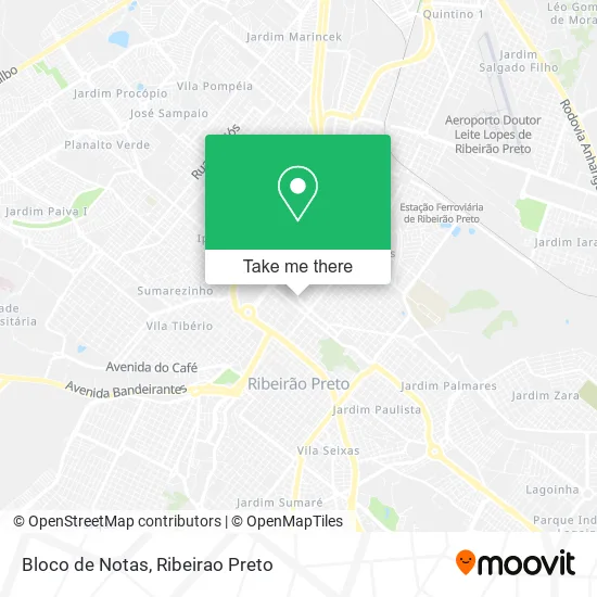 Bloco de Notas map
