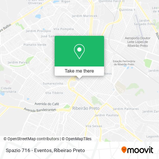 Mapa Spazio 716 - Eventos