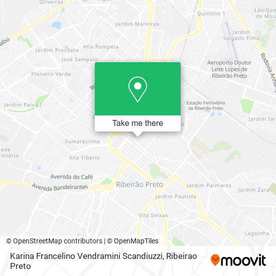 Karina Francelino Vendramini Scandiuzzi map