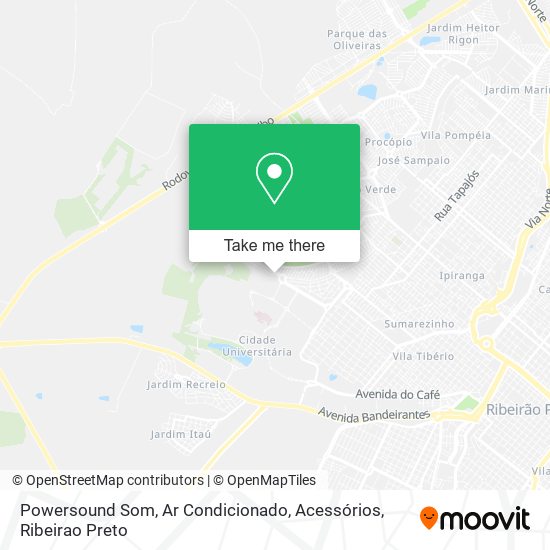 Powersound Som, Ar Condicionado, Acessórios map