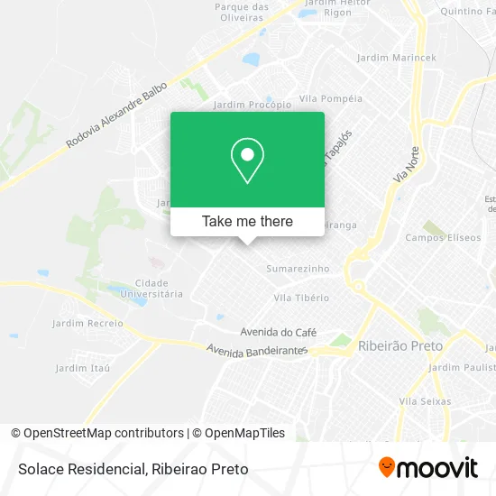 Solace Residencial map