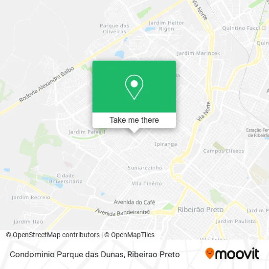 Condominio Parque das Dunas map