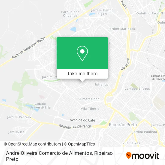 Andre Oliveira Comercio de Alimentos map