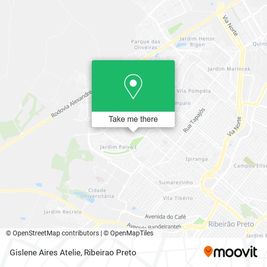 Gislene Aires Atelie map