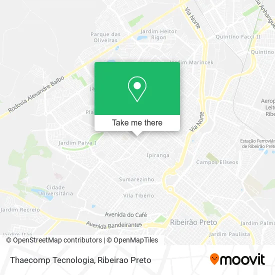 Thaecomp Tecnologia map
