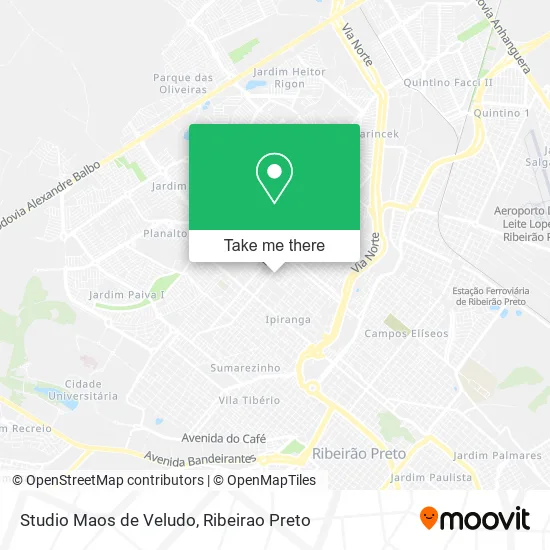 Studio Maos de Veludo map