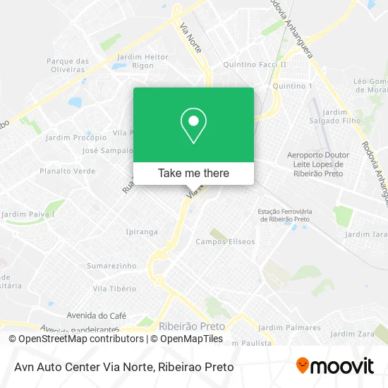 Avn Auto Center Via Norte map
