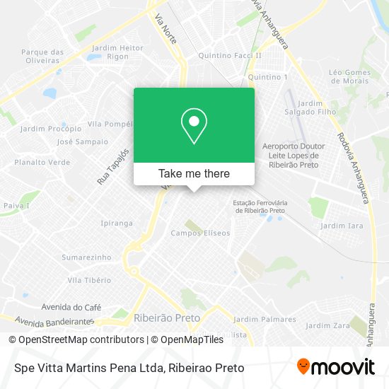 Spe Vitta Martins Pena Ltda map