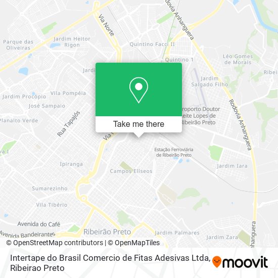 Intertape do Brasil Comercio de Fitas Adesivas Ltda map