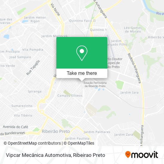 Mapa Vipcar Mecânica Automotiva