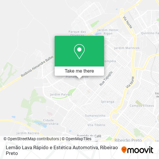 Mapa Lemão Lava Rápido e Estética Automotiva