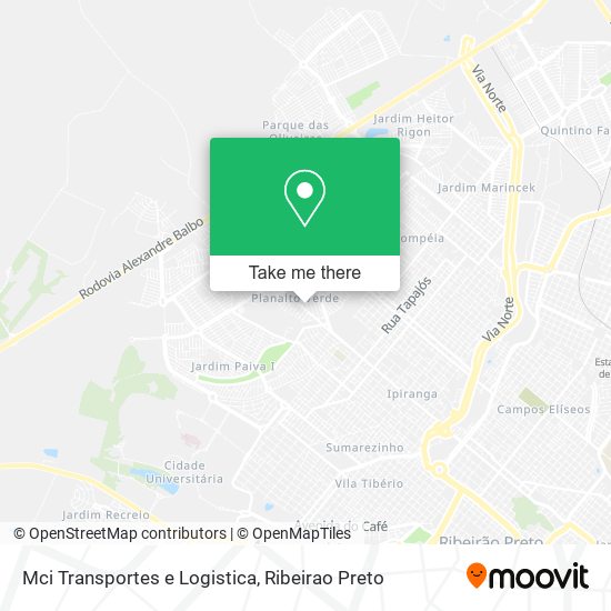 Mci Transportes e Logistica map