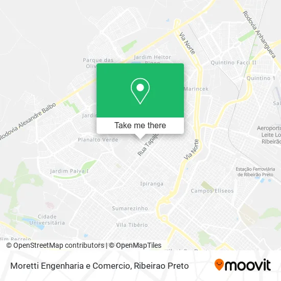 Moretti Engenharia e Comercio map