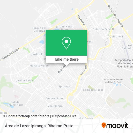 Área de Lazer Ipiranga map