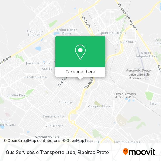 Gus Servicos e Transporte Ltda map