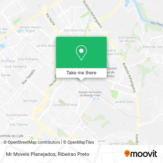 Mr Moveis Planejados map