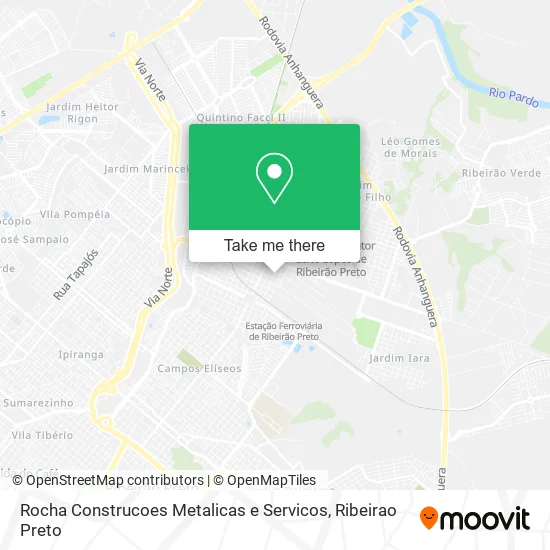 Rocha Construcoes Metalicas e Servicos map