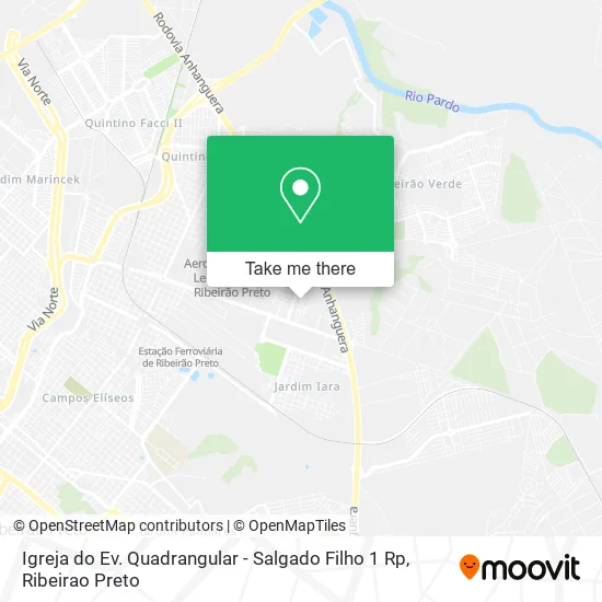 Igreja do Ev. Quadrangular - Salgado Filho 1 Rp map