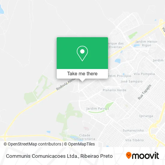 Communis Comunicacoes Ltda. map