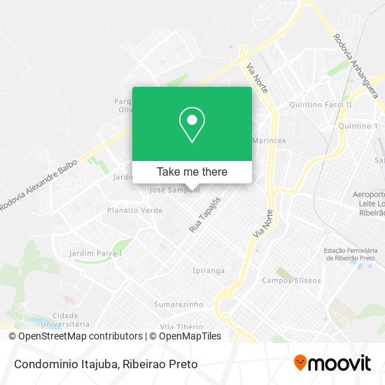 Condominio Itajuba map