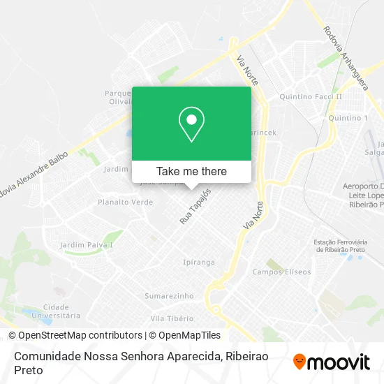 Comunidade Nossa Senhora Aparecida map