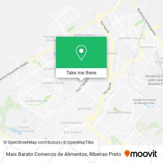 Mais Barato Comercio de Alimentos map