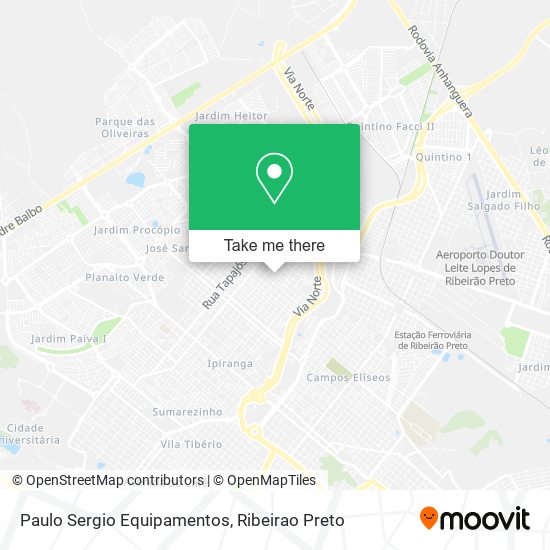 Paulo Sergio Equipamentos map
