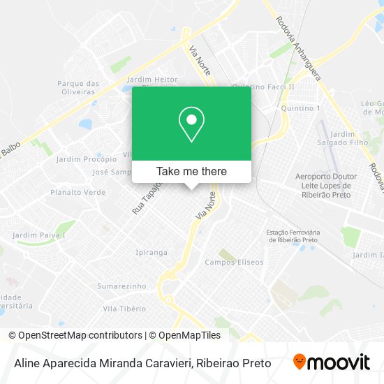 Aline Aparecida Miranda Caravieri map