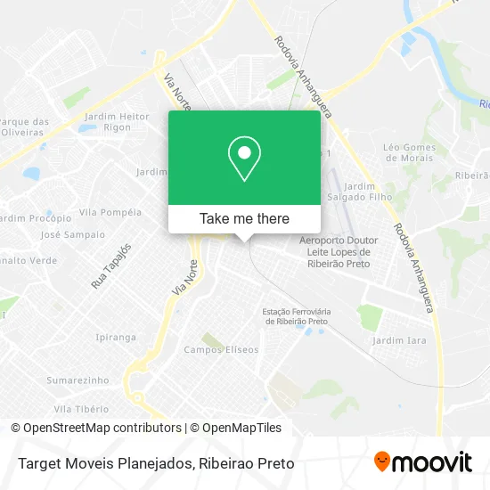 Target Moveis Planejados map