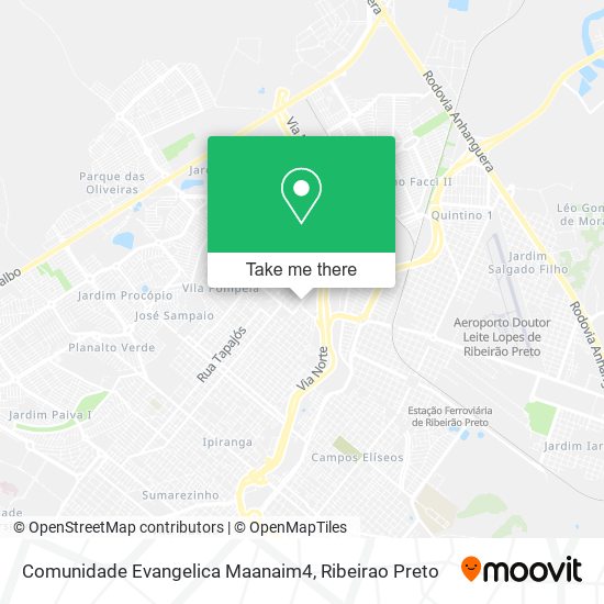 Comunidade Evangelica Maanaim4 map
