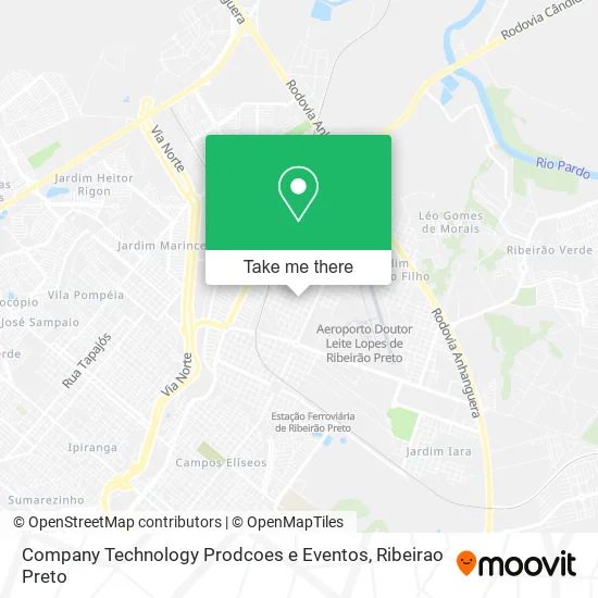 Company Technology Prodcoes e Eventos map