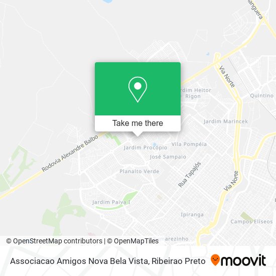 Associacao Amigos Nova Bela Vista map