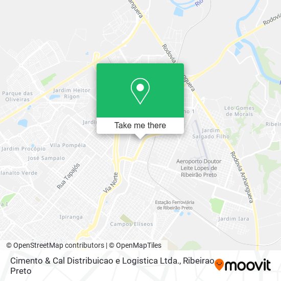 Mapa Cimento & Cal Distribuicao e Logistica Ltda.