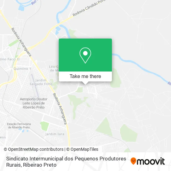 Sindicato Intermunicipal dos Pequenos Produtores Rurais map