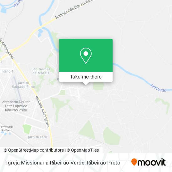Igreja Missionária Ribeirão Verde map