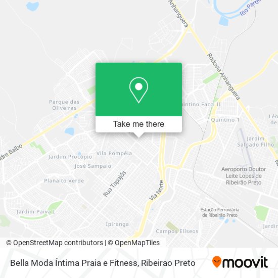 Bella Moda Íntima Praia e Fitness map