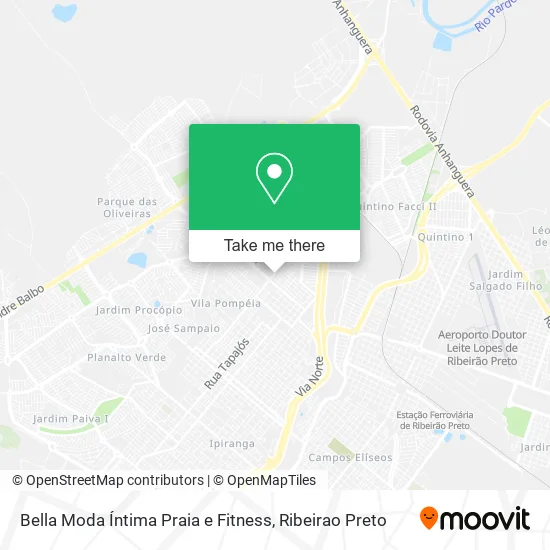 Bella Moda Íntima Praia e Fitness map