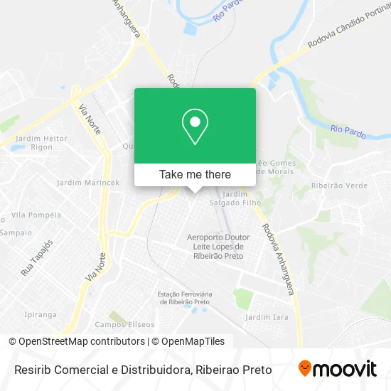 Resirib Comercial e Distribuidora map