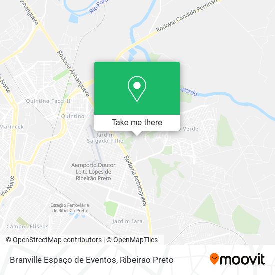 Branville Espaço de Eventos map