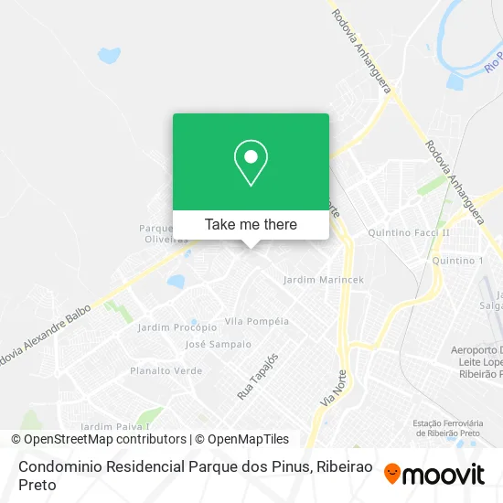Condominio Residencial Parque dos Pinus map