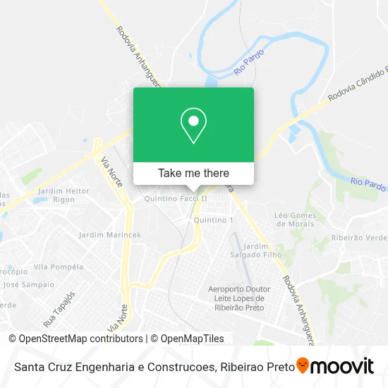 Santa Cruz Engenharia e Construcoes map