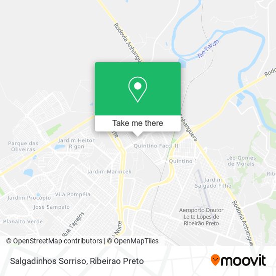 Salgadinhos Sorriso map