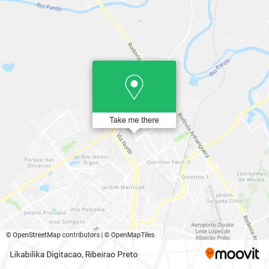 Likabilika Digitacao map