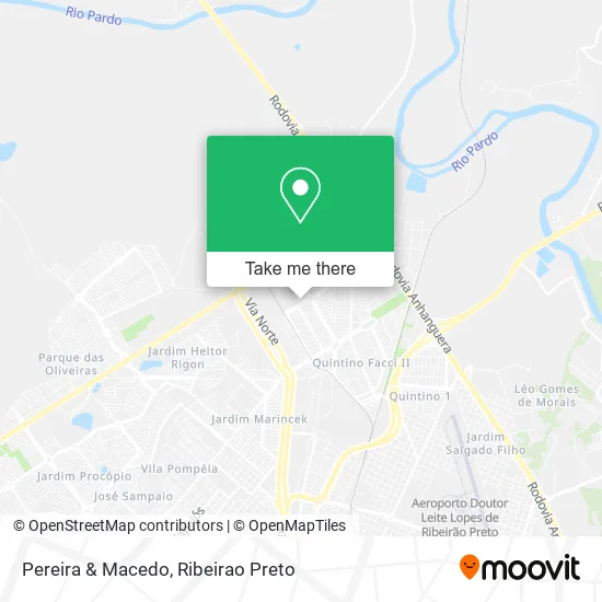 Pereira & Macedo map