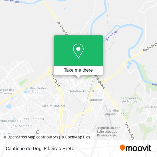 Cantinho do Dog map