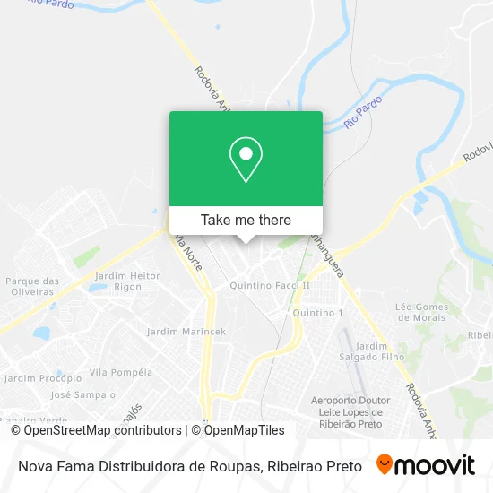 Nova Fama Distribuidora de Roupas map