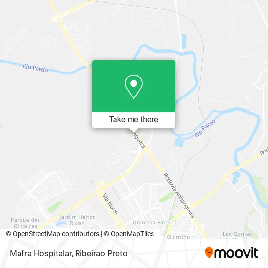 Mafra Hospitalar map
