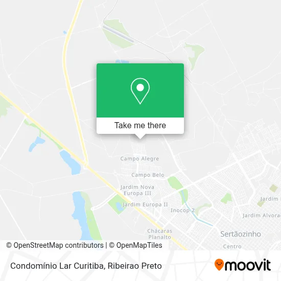 Condomínio Lar Curitiba map