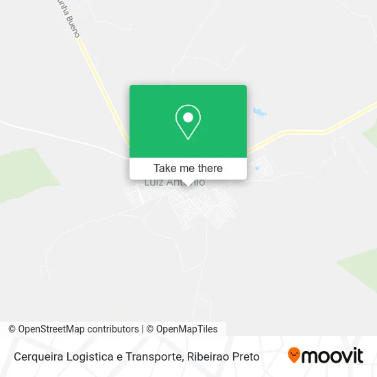 Cerqueira Logistica e Transporte map
